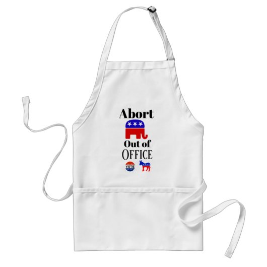 Abort GOP Out-Office-Schürze Schürze (Vorne)