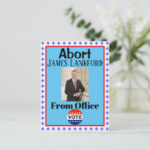 Abort James Lankford Postcard Postkarte (Stehend Vorderseite)