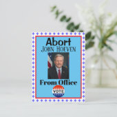 Abort John Hoeven Postcard Postkarte (Stehend Vorderseite)