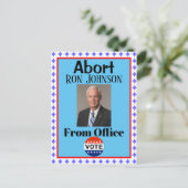 Abort Ron Johnson Postcard Postkarte (Stehend Vorderseite)