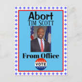 Abort Tim Scott Postcard Postkarte (Vorderseite)