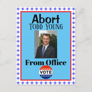 Abort Todd Young Postcard Postkarte