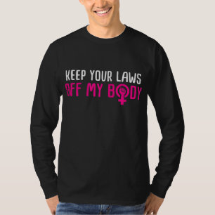 Abortion Pro Choice Frauenrechte Feministerprotest T-Shirt