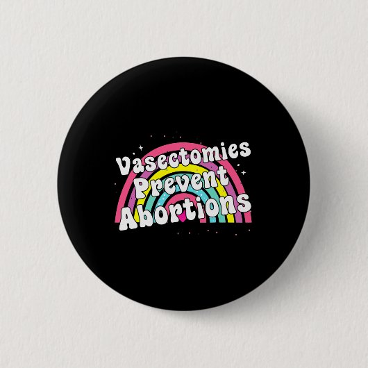 Abortionen verhindern Feminist Funny Pro Choice Button (Vorderseite)
