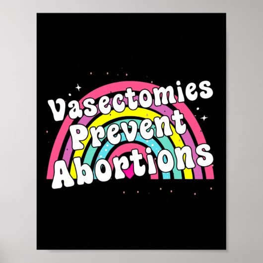 Abortionen verhindern Feminist Funny Pro Choice Poster (Vorne)