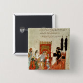 Abou Zayd, das in der Moschee predigt Button (Vorne & Hinten)