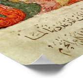 Abou Zayd predigt in der Moschee Poster (Ecke)