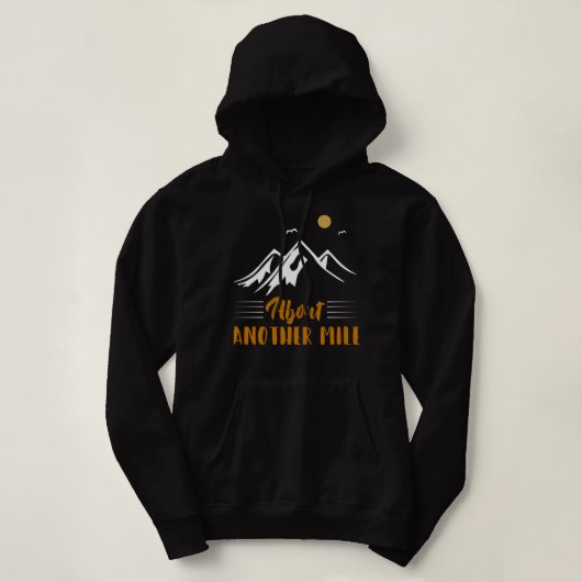 About another Mile Hoodie (Design vorne)