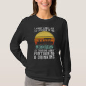 about Pontooning & Drinking Pontoon Boat Captain T-Shirt (Vorderseite)
