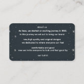 ABOUT US BEGLEITKARTE (Vorderseite)