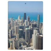 Above Chicago Klemmbrett (Rückseite)
