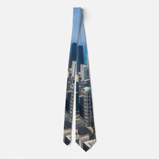 Above Chicago Neck Tie Krawatte (Rückseite)
