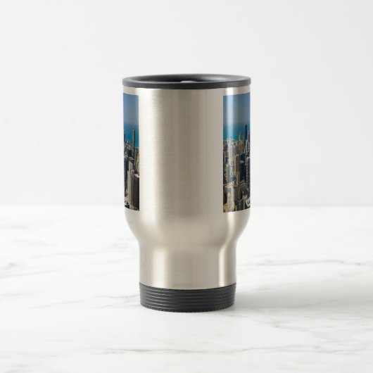 Above Chicago Reisebecher (Mittel)