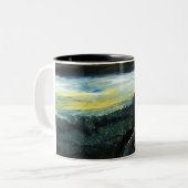 Above the Horizon – Scenic Mug Zweifarbige Tasse (Vorderseite Links)