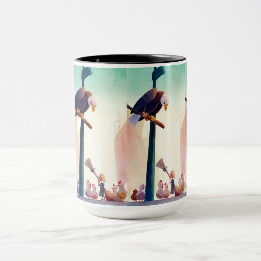 Above The Quiet Morning Tasse (Zentrum)