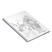 Aboyne Castle Scotland Notizblock (Rechte Seite)