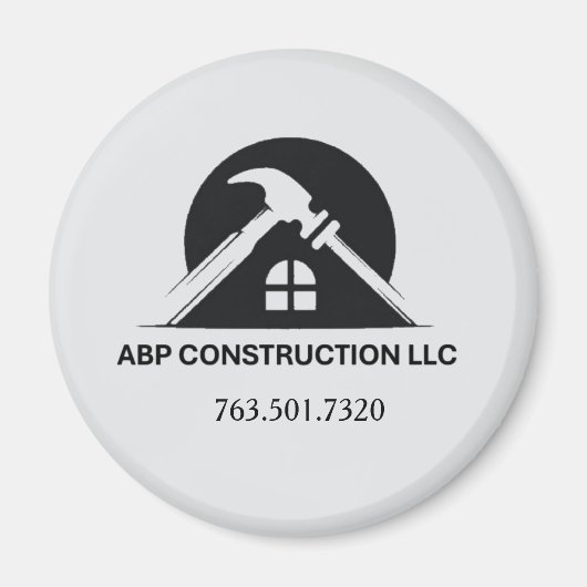 ABP Construction LLC Magnet (Vorne)