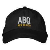 ABQ New Mexico Bestickte Kappe (Vorderseite)