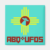 ABQ UFOs Magnet! Magnet (Vorne)