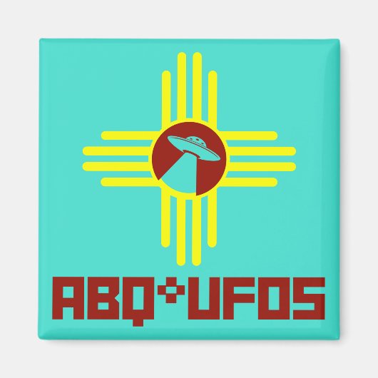 ABQ UFOs Magnet! Magnet (Vorne)