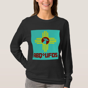 ABQ UFOs Womens Sweatshirt T-Shirt