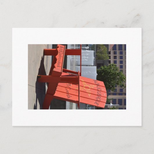 ABQ-Vorsitzender Feiertagspostkarte (Vorderseite)