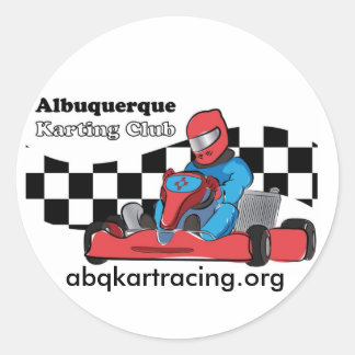 abqkartracing.org-Aufkleber Runder Aufkleber
