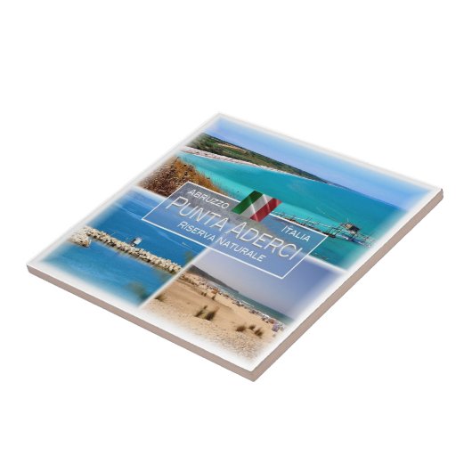 ABR005 PUNTA ADERCI, Abruzzen, Italien, Fliese (Seite)