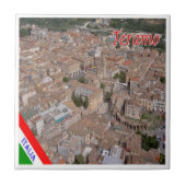 ABR010 TERAMO, Abruzzo, Italien, Fliese (Vorderseite)