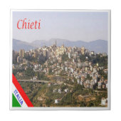 ABR013 CHIETI, Abruzzen, Italien, Fliese (Vorderseite)
