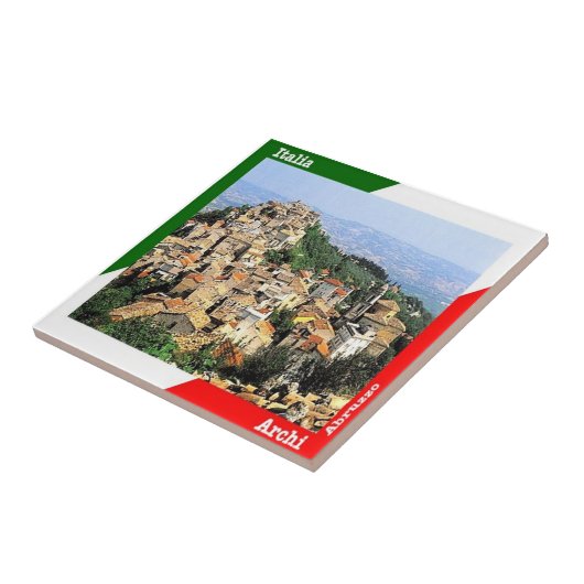 ABR020 ARCHI, Abruzzen, Italien, Fliese (Seite)