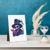 Abra-Cadabra-Knochen � Funny Magic Skull Fotoplatte (Seite)