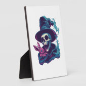 Abra-Cadabra-Knochen � Funny Magic Skull Fotoplatte (Seite)