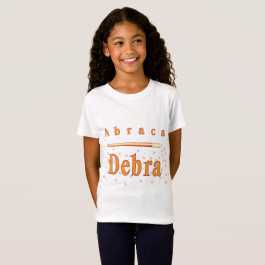 Abraca Debra der T - Shirt Mädchens (Vorne ganz)