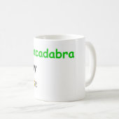 Abracadabra ist mein Pferd Kaffeetasse (VorderseiteRechts)