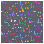 Abracadabra lustig stoff (Nahaufnahme)