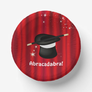 Abracadabra Magic Geburtstagsparty  Pappteller