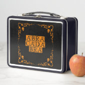 Abracadabra Magic Word Metall Brotdose (Beispiel)