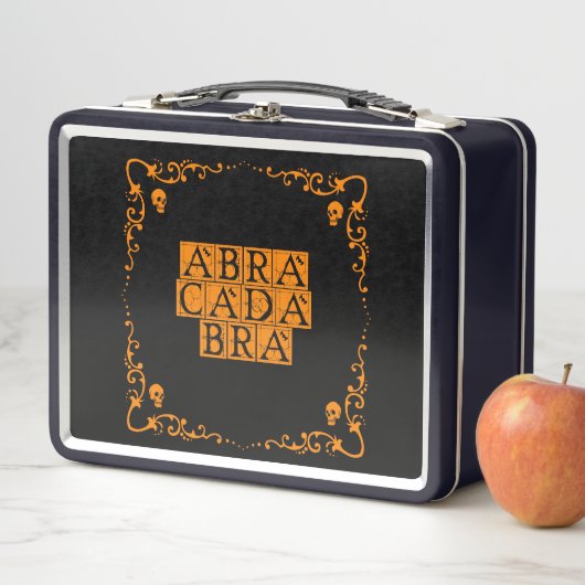 Abracadabra Magic Word Metall Brotdose (Beispiel)