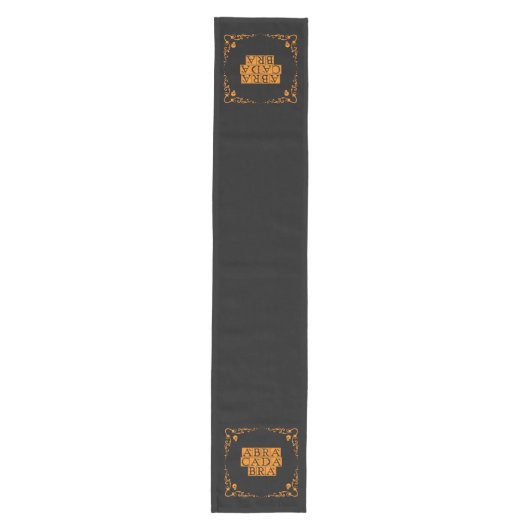 Abracadabra Magic Word Mittelgroßer Tischläufer (Vorderseite)