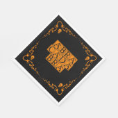 Abracadabra Magic Word Serviette (Ecke)