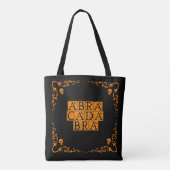 Abracadabra Magic Word-Tasche Tasche (Rückseite)