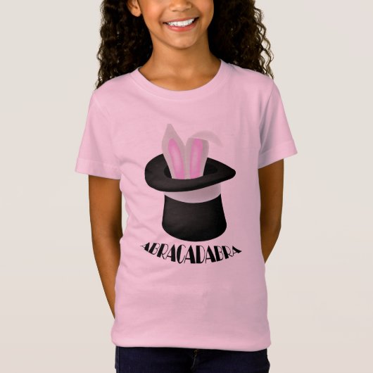 Abracadabra Magician Bunny T - Shirt (Vorderseite)