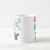 Abracadabra Magician Rabbit In A Hat Magic Wand Kaffeetasse (Mittel)