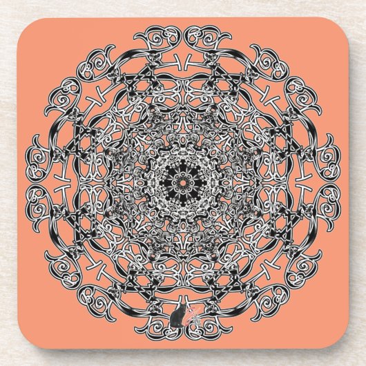 Abracadabra Octa Glyph Dusk Untersetzer (Vorderseite)