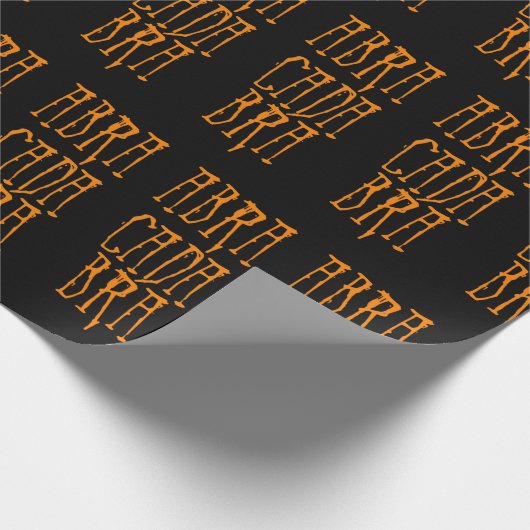 Abracadabra-Packpapier Geschenkpapier (Ecke)