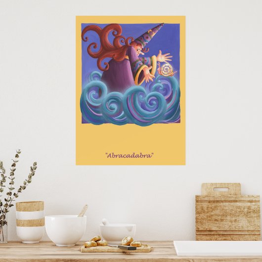 Abracadabra Poster (Küche)