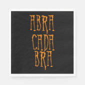 Abracadabra Serviette (Vorderseite)