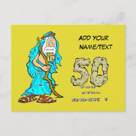 Abraham 50 Jahrestag Kust. Postkarte (Vorderseite)