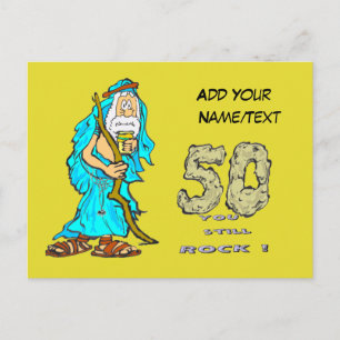 Abraham 50. Jubiläum Kundenpostkarte Postkarte